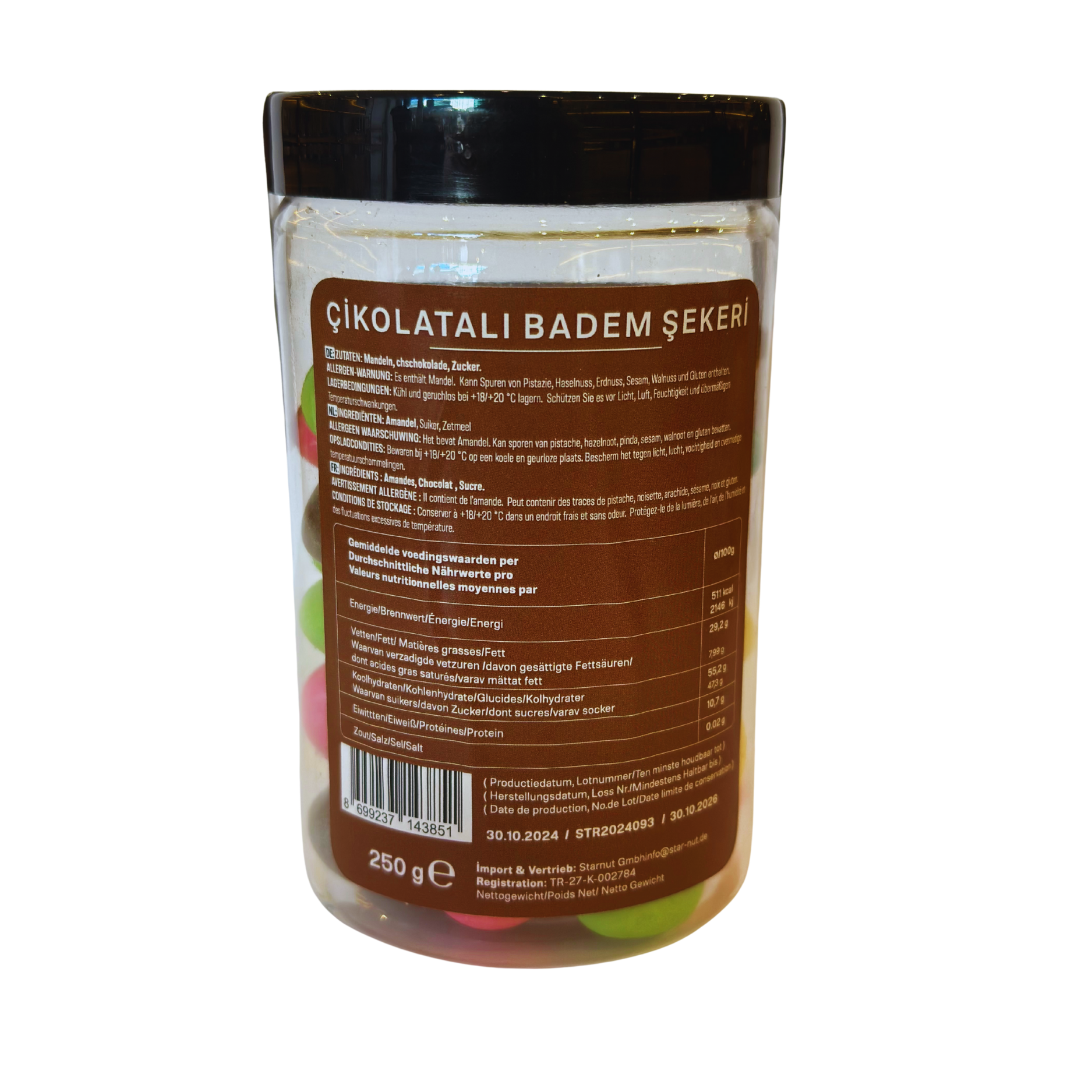 Anadolu Lezzetleri Çikolatalı Badem Şekeri