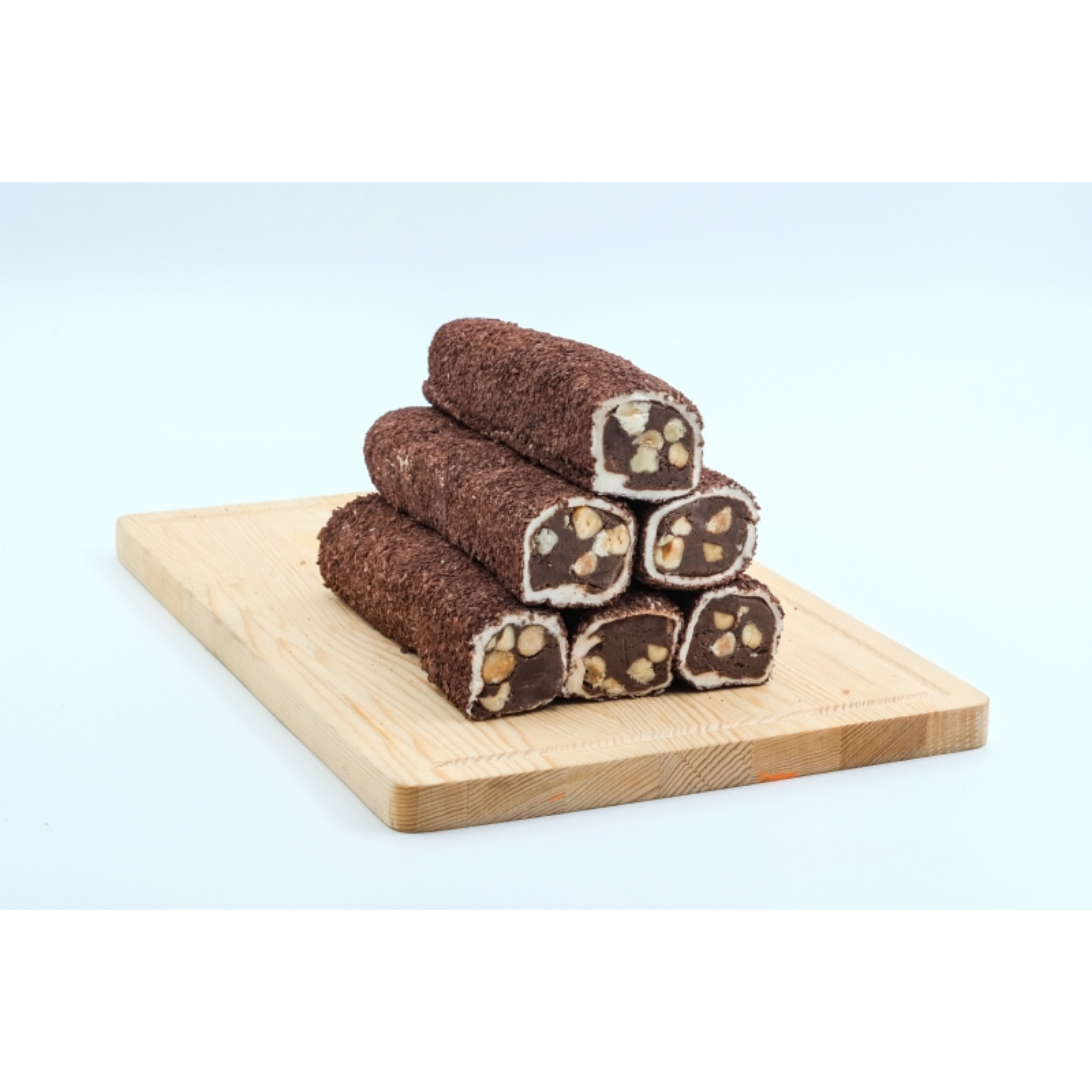 Türk Lokumu, kahve kaplı kakao-badem sarması, 250 g