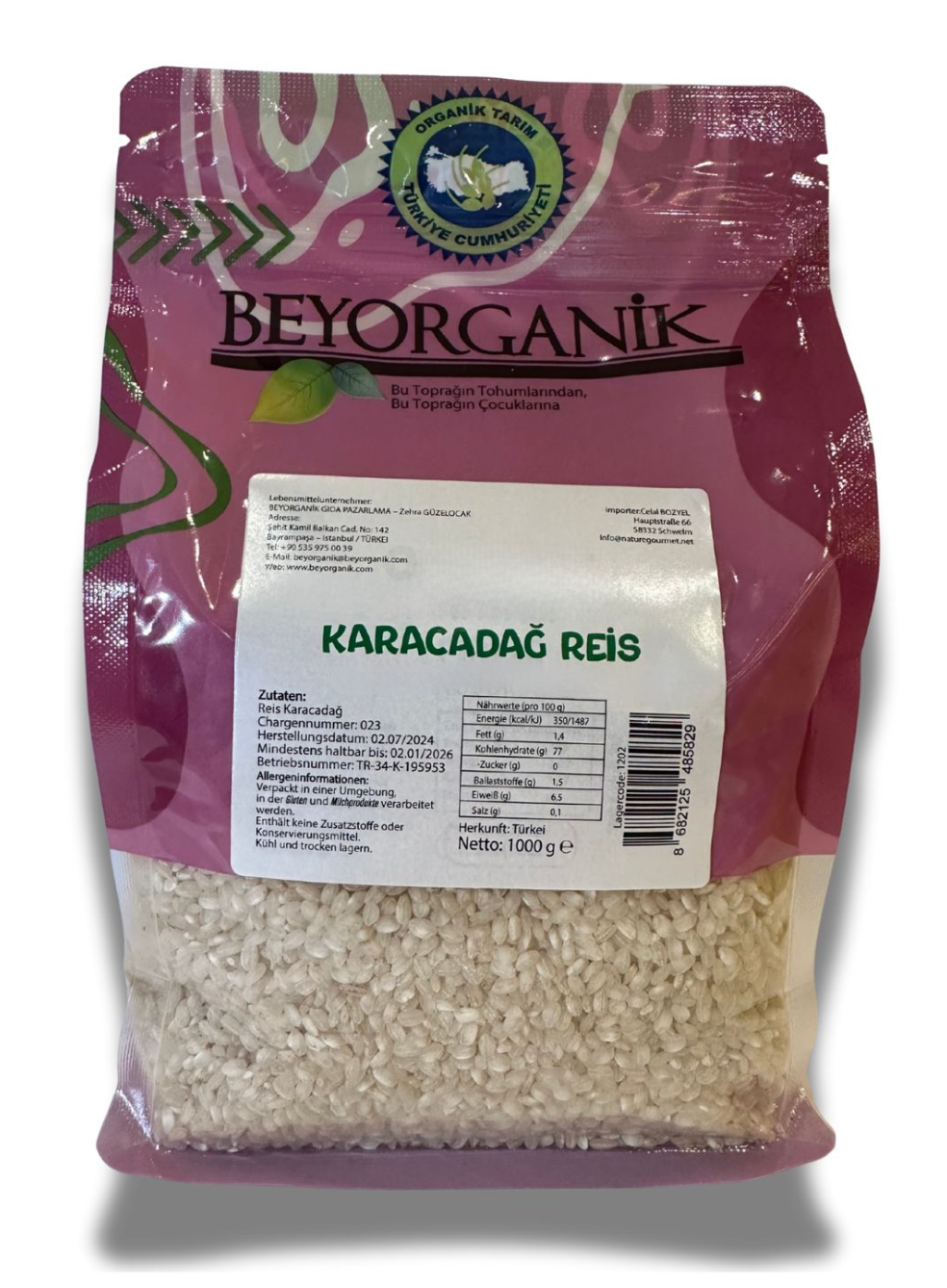 Bio-Reis Karacadağ 1 kg – Doğal, Saf, Kontrol Edilmiş ve Aromatik
