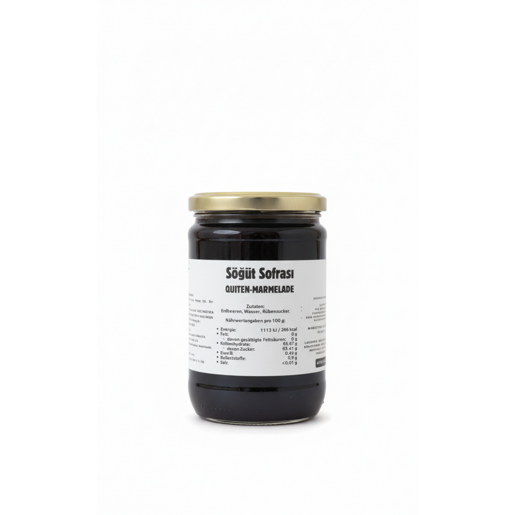 Söğüt Sofrası Quiten Marmelade – 750 g