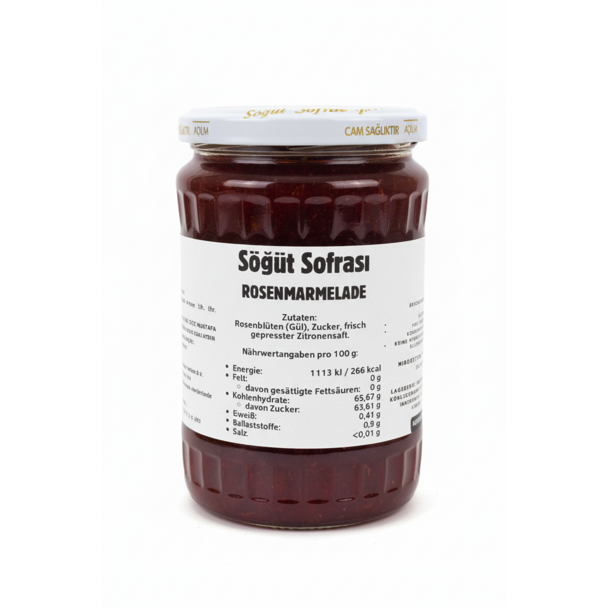 Söğüt Sofrası Rosen Marmelade – 750 g