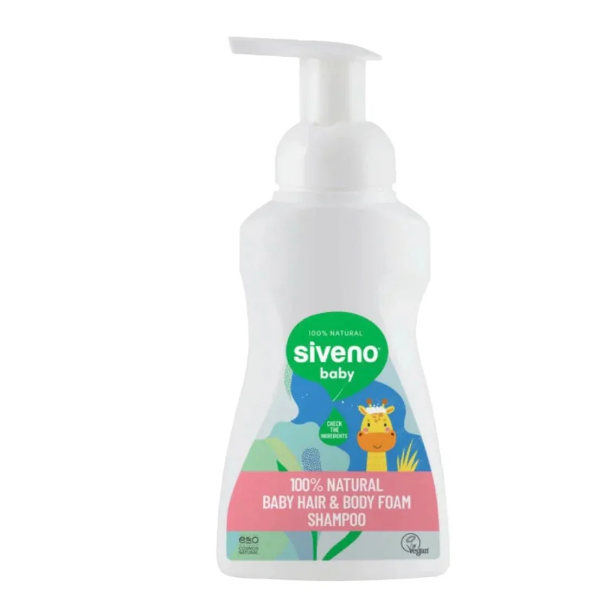 Siveno Natürliches Baby-Schaumshampoo