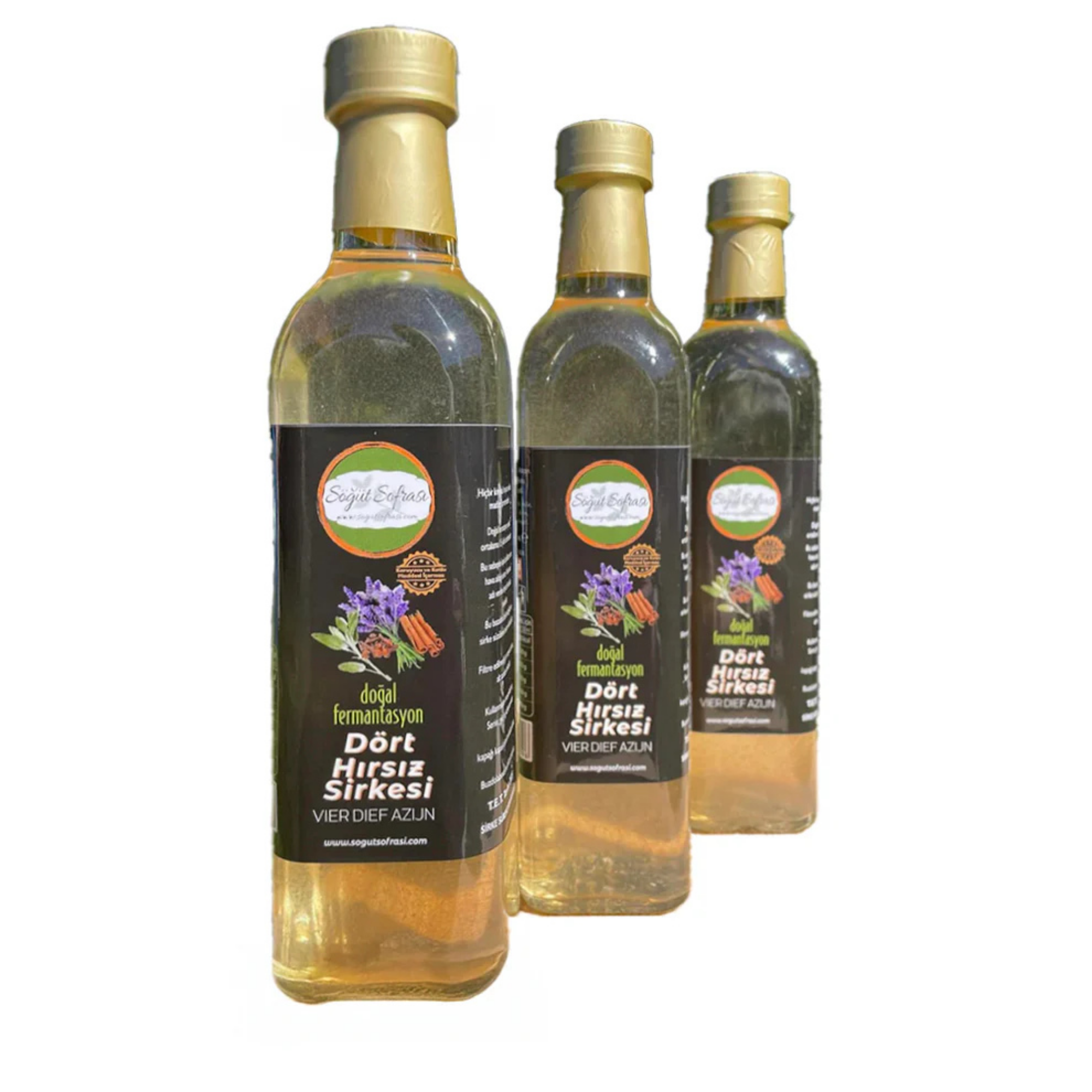 Söğüt Sofrası Ege Çarşısı Essig der vier Diebe - 500 ml