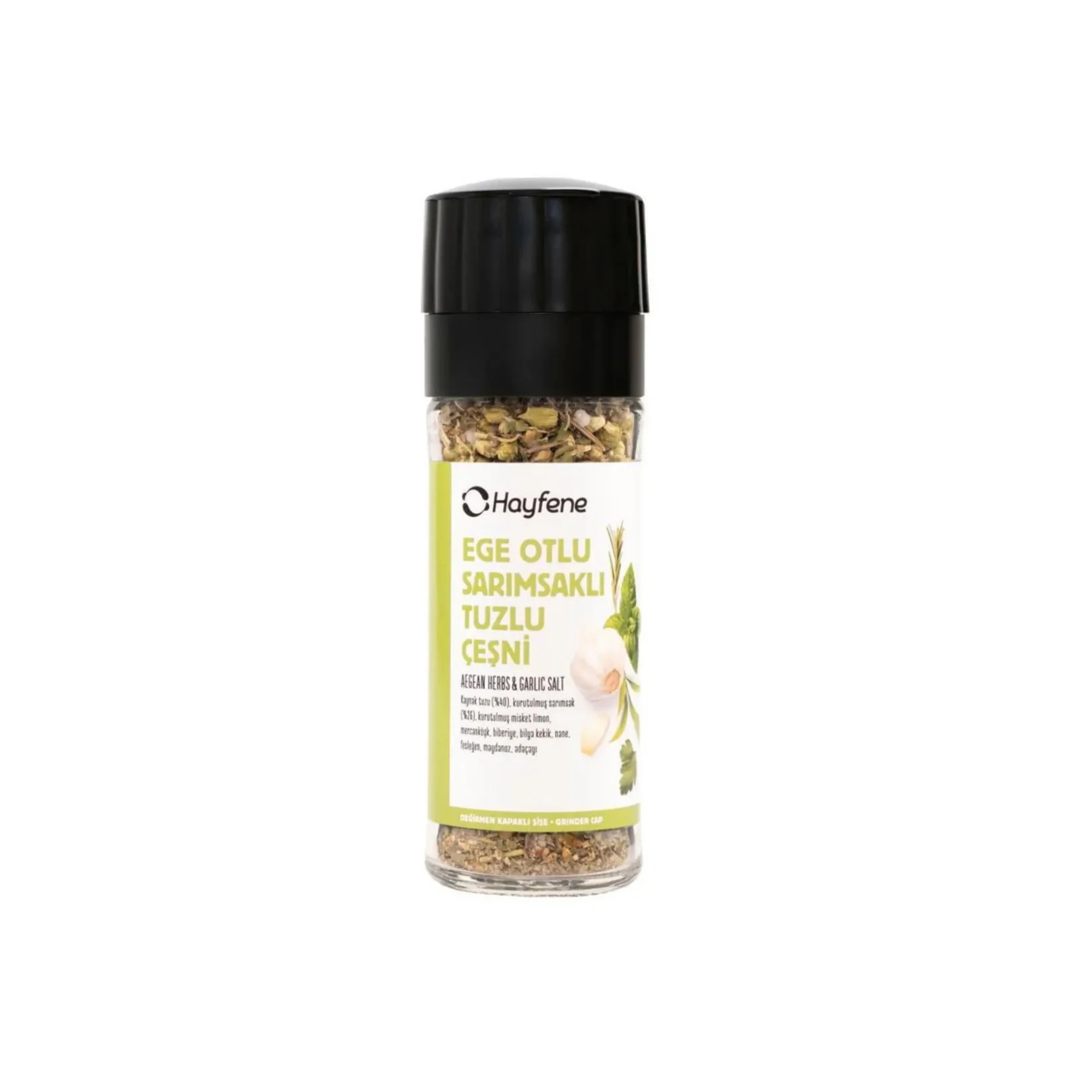 Hayfene Ägäische Kräuter und Knoblauch Salz