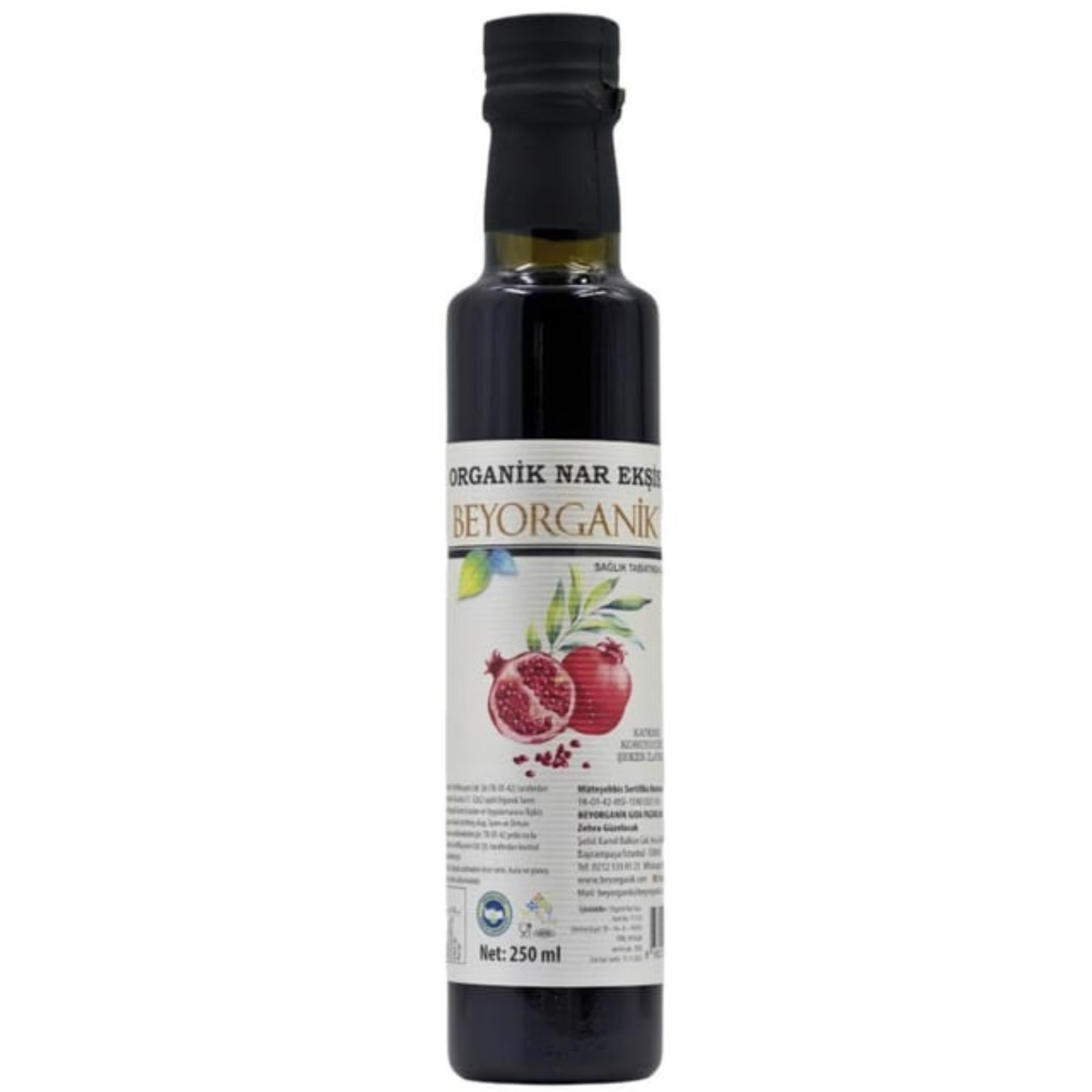 Beyorganik Granatapfelsirup Bio -250 ml