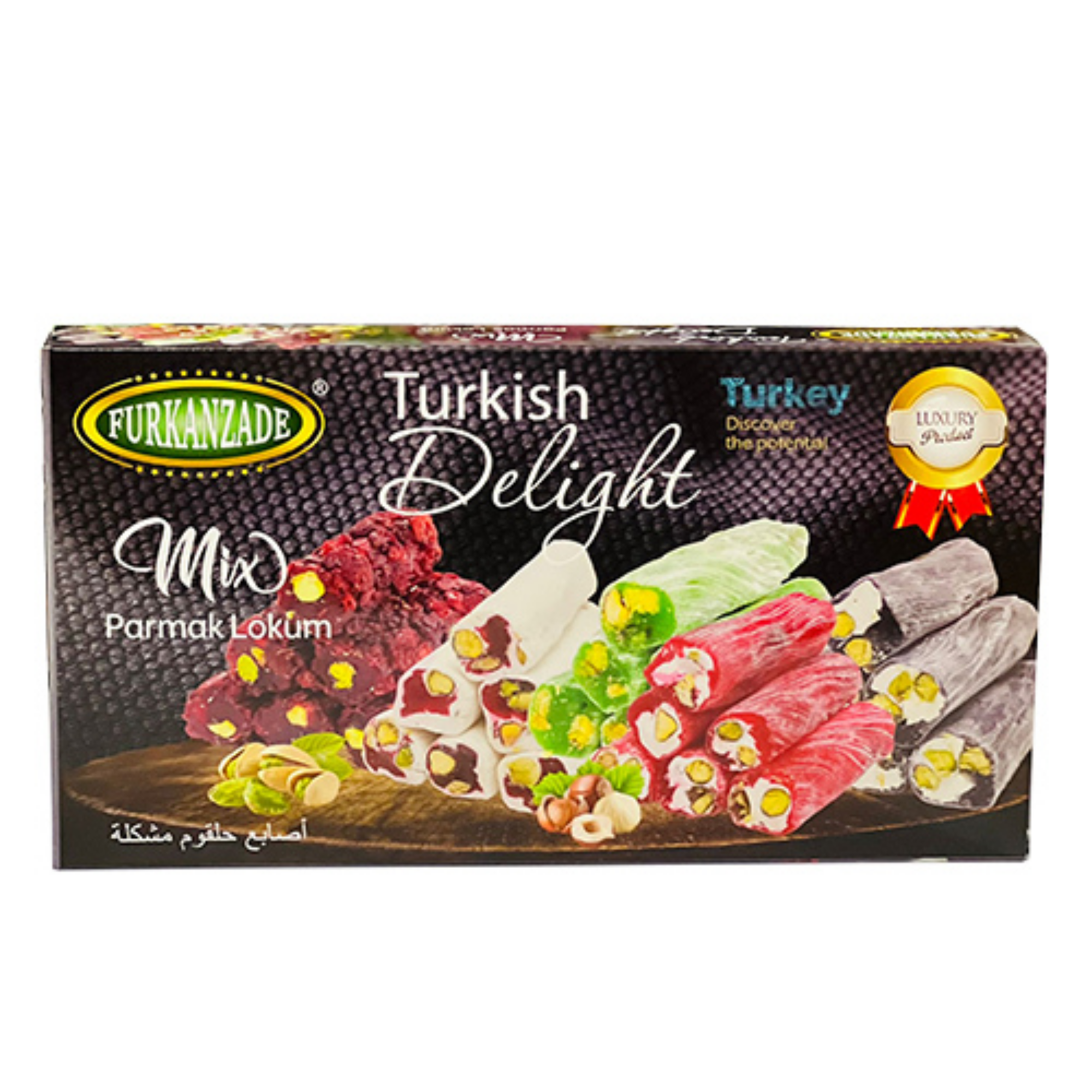 Furkanzade Gemischte türkische Finger-Lokum 300 gr