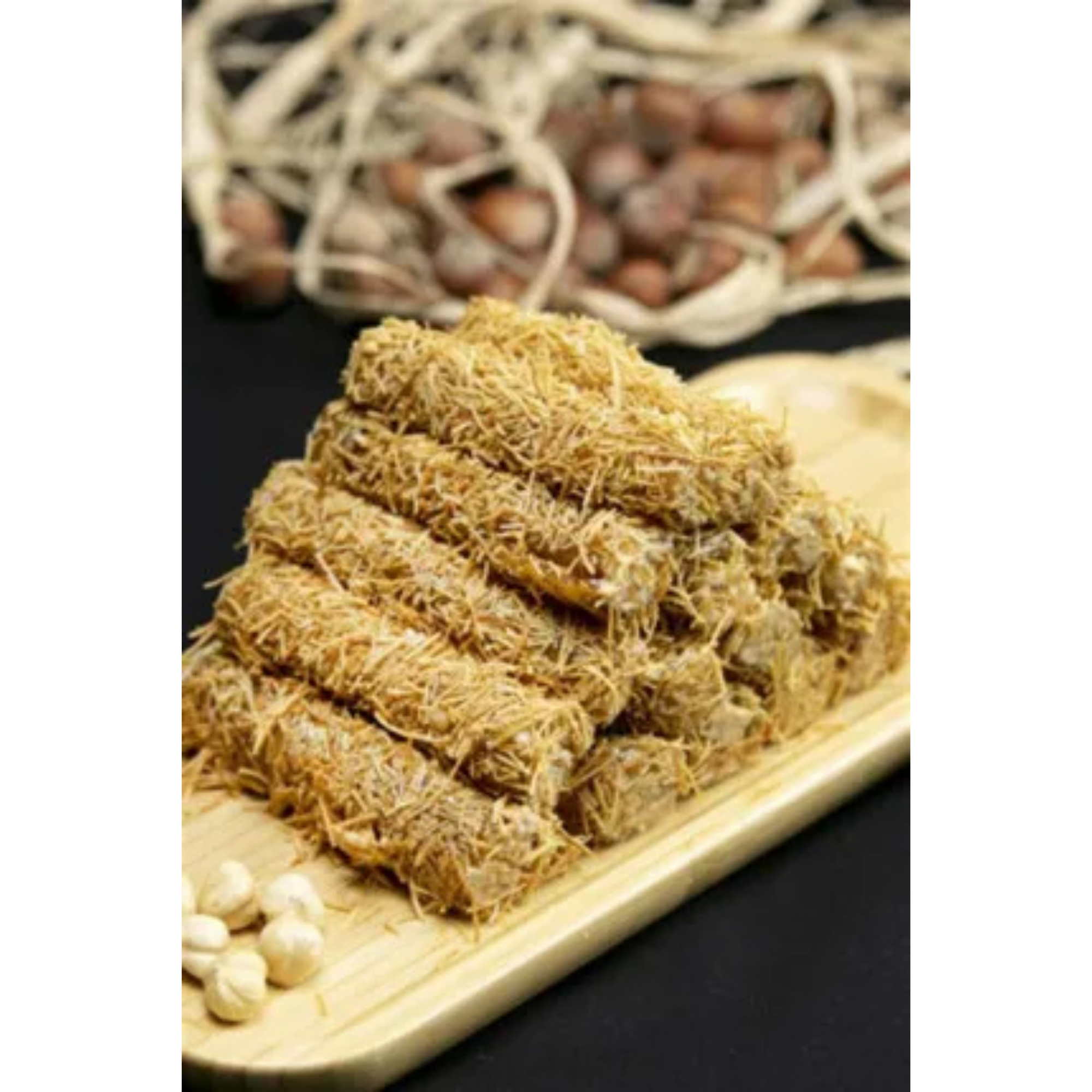 Rollen-Pestil mit Haselnuss & Kadayif – 300 g aus Gümüşhane