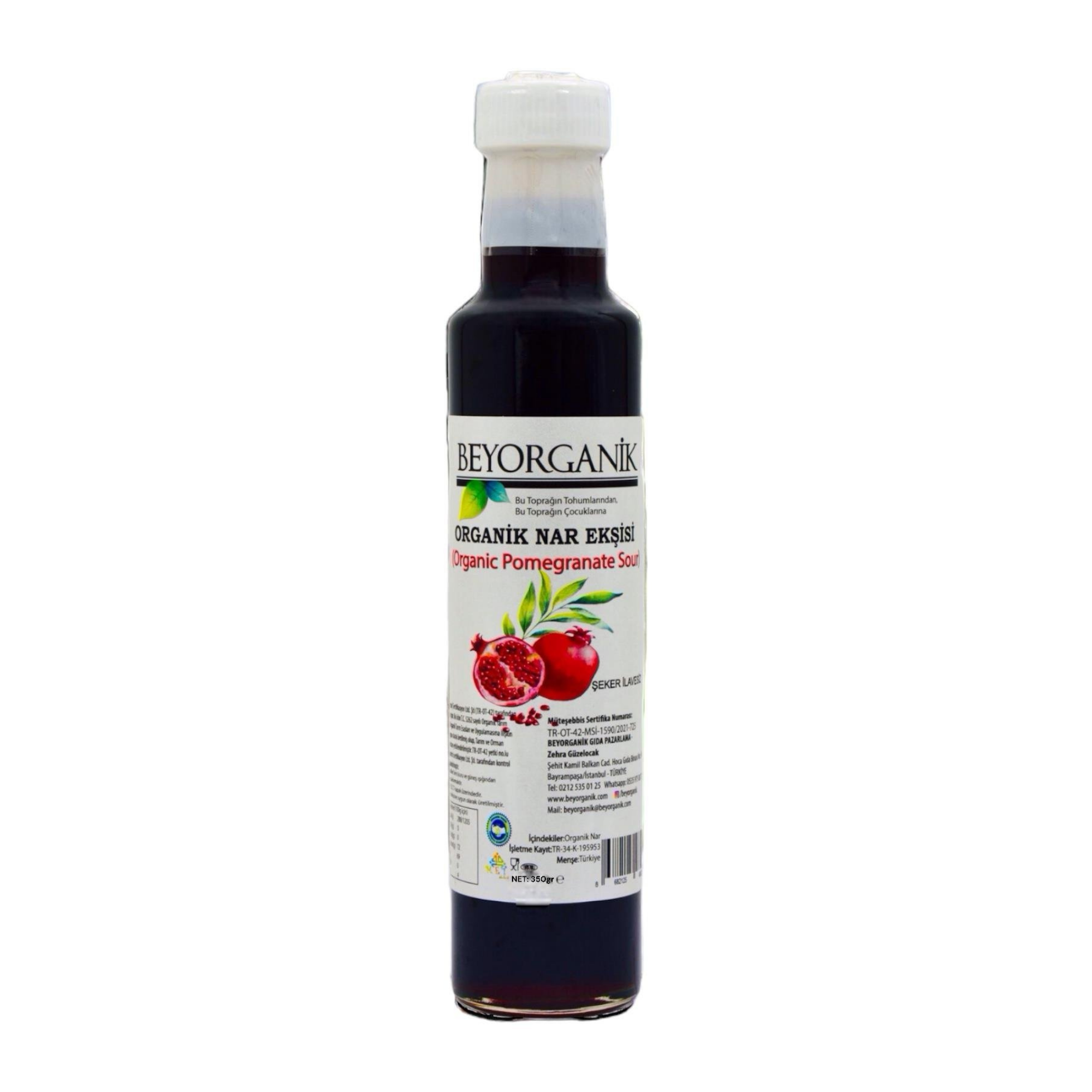 Beyorganik Granatapfelsirup Bio - 350 ml