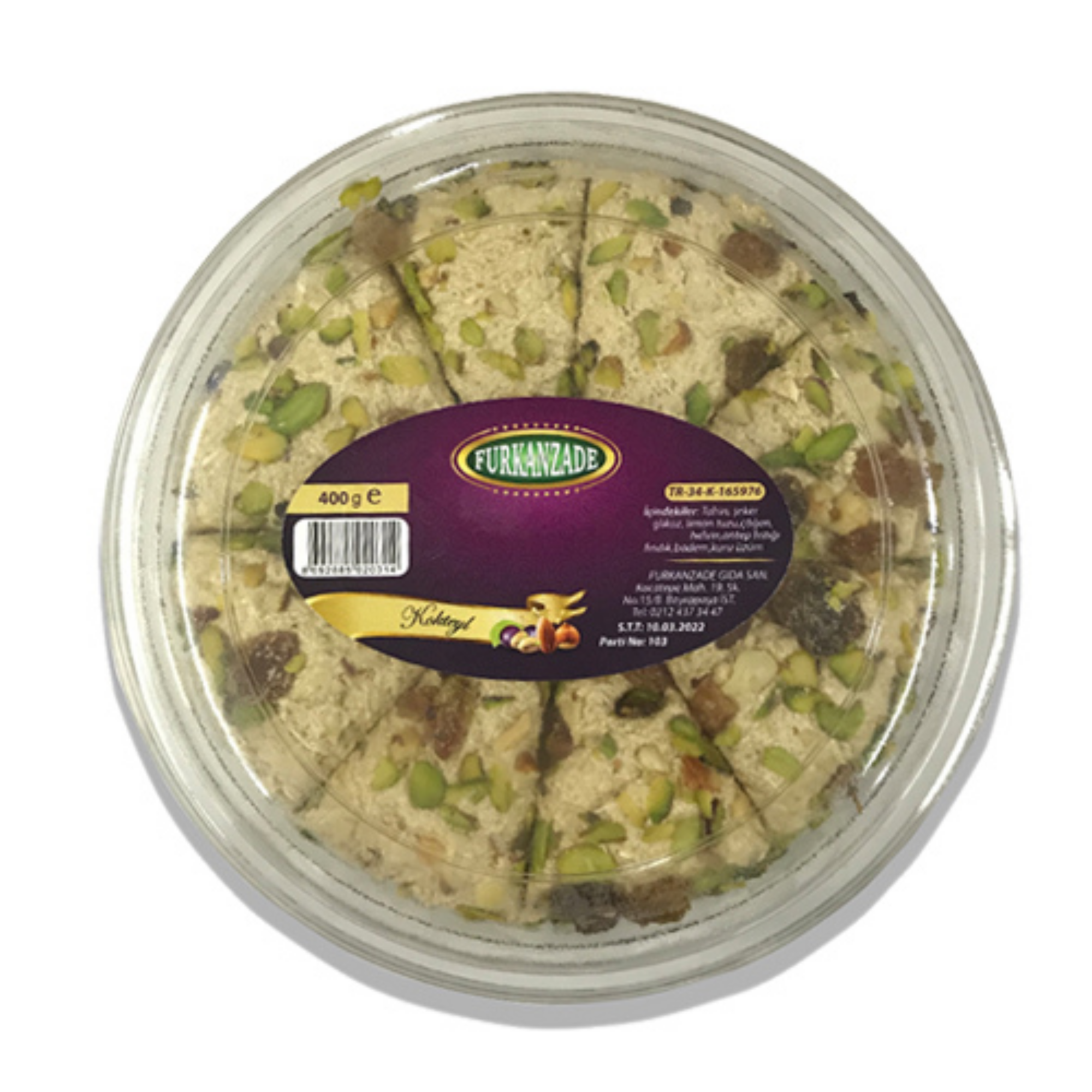 Furkanzade Gemischte Blumen-Halva (Papatya) 400 g