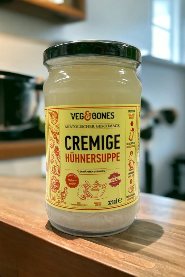 Cremige Hühnersuppe - Veg & Bones - 320 ml