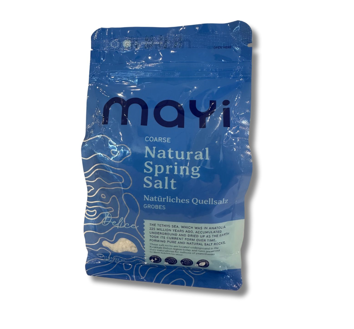Mayi Grobkörniges Quellsalz 500g