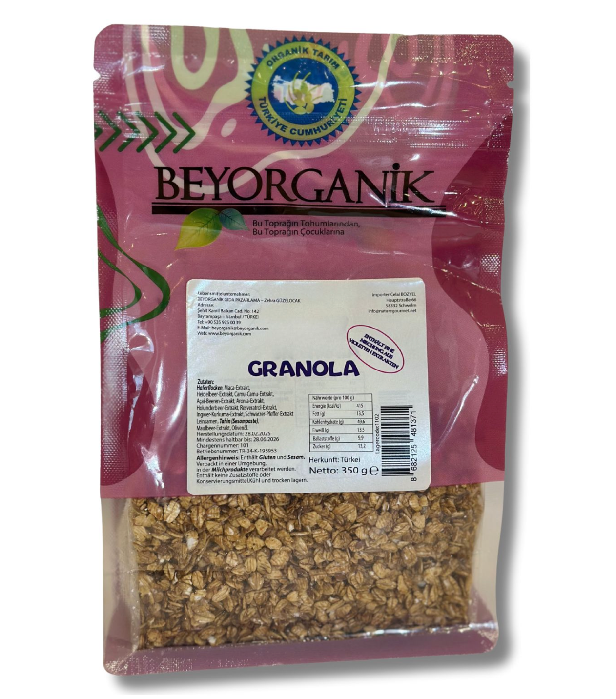 Beyorganik Bio Granola 350 gr