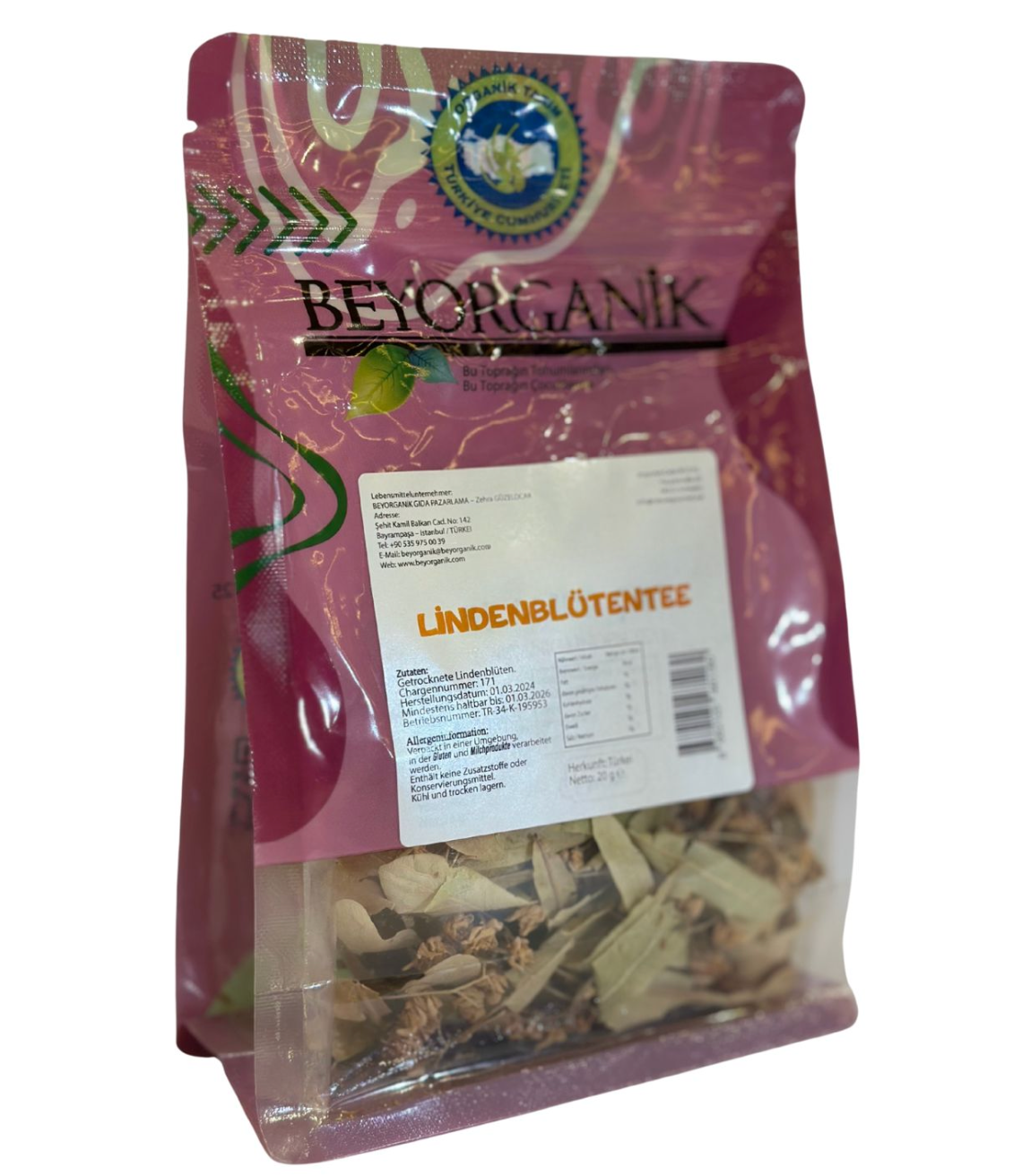 Beyorganik Bio Linden Tee 20 gr