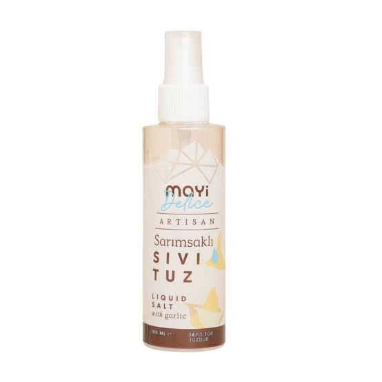 MAYI Tuz - Sarımsaklı Sıvı Tuz.  - 150 ml