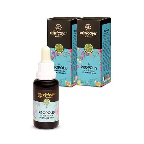 Bio-Propolis-Extrakt-Tinktur, wasserlöslich, 33 % x 2 – 30 ml