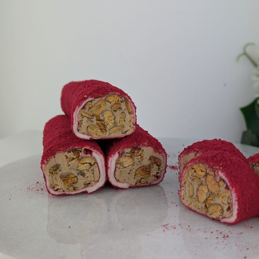 Sarma-Lokum mit Himbeeren und Mandeln – 250 g