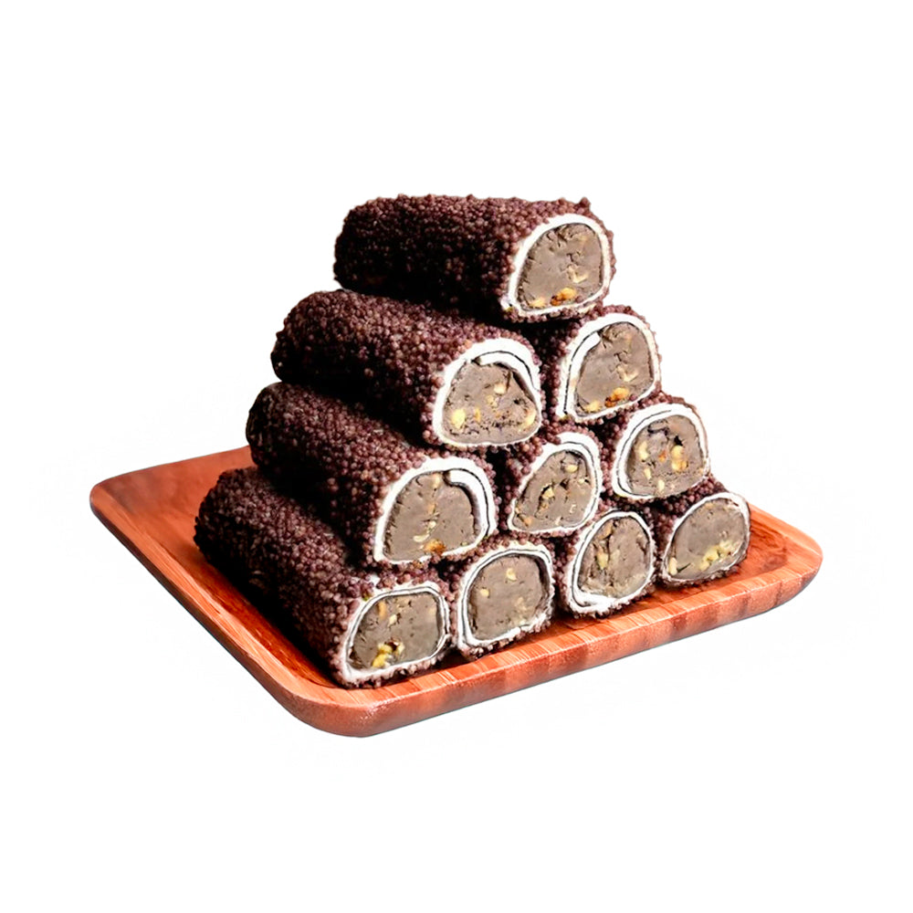 🍫 Sultan Sarma Lokum – Çikolatalı ve Susamlı – 250 g